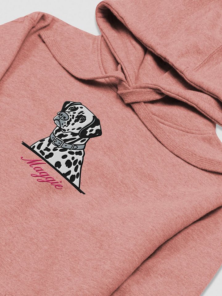 YOUR DALMATIAN! / HOODIE WITH PERSONALIZED NAME / EMBROIDERED product image (1)