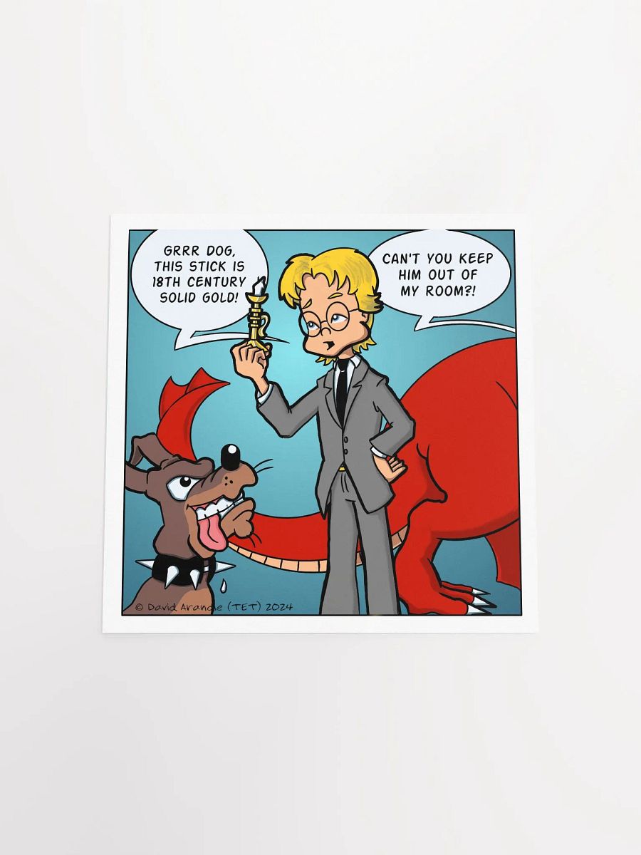 The Best Quality Sticks - Resident Dragon Poster product image (10)