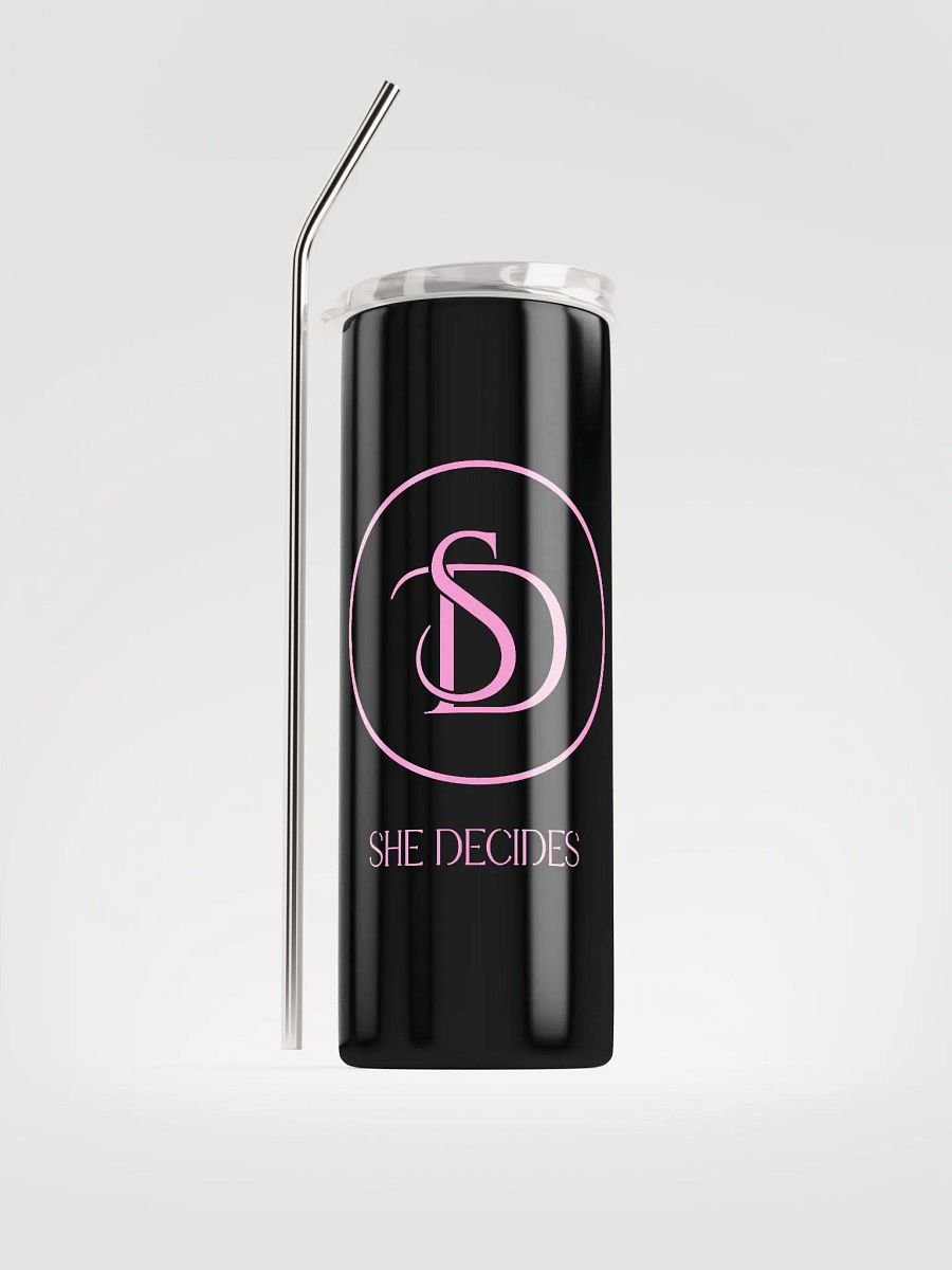 SHE DECIDES - Water Tumbler product image (1)
