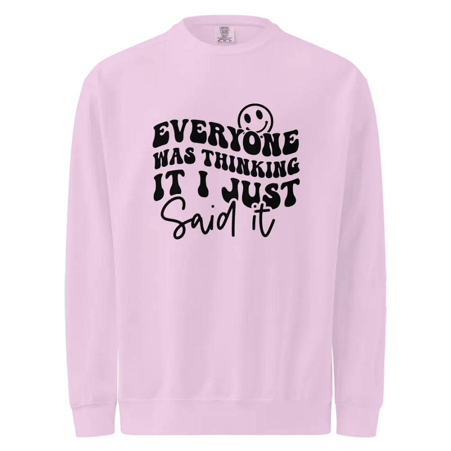 Everyone Thinking Sweatshirt product image (1)