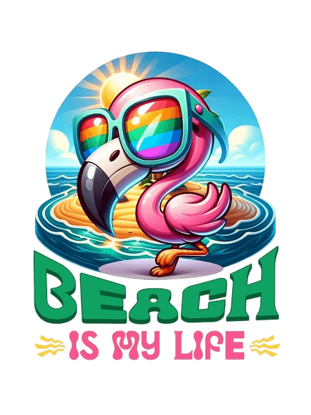 Beach Life Flamingo product image (2)