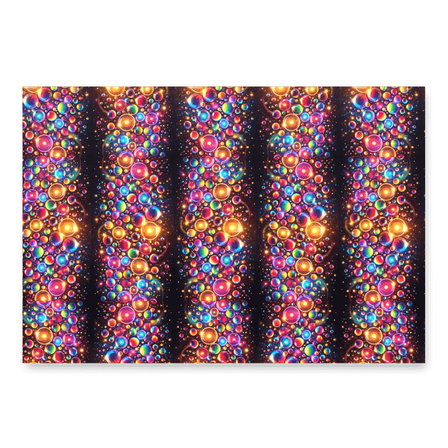 Colorful Circles Wrapping Paper Set product image (1)