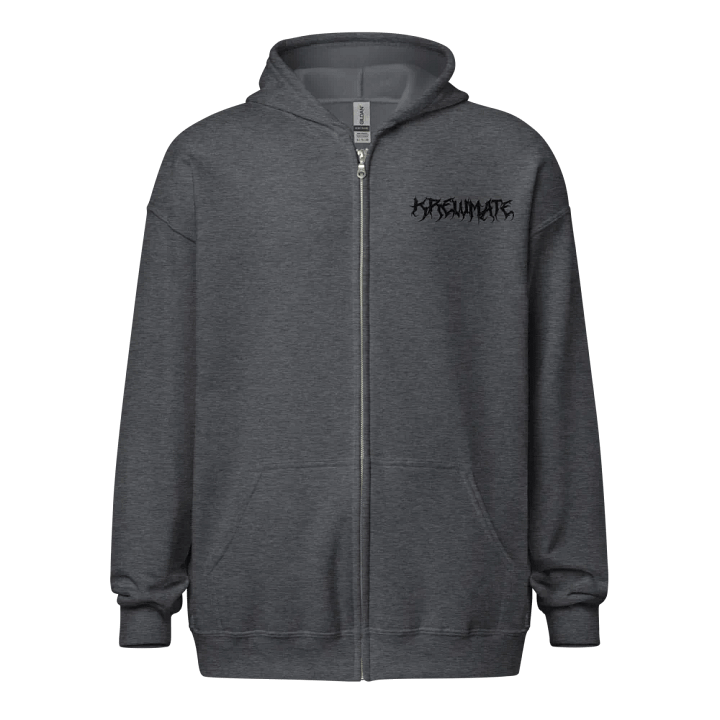 Metal Krewmate Zip Hoodie - Follow Your Dreams (Black Logo) product image (1)