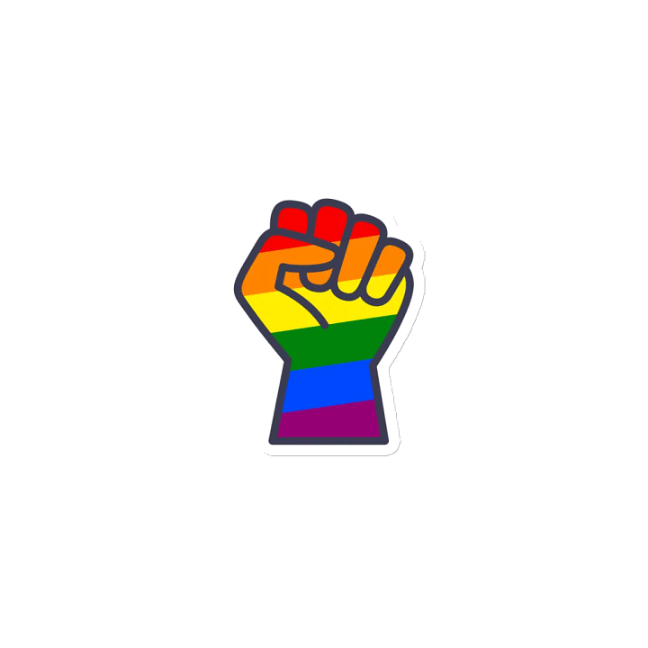 Rainbow Pride Fist Magnets product image (1)