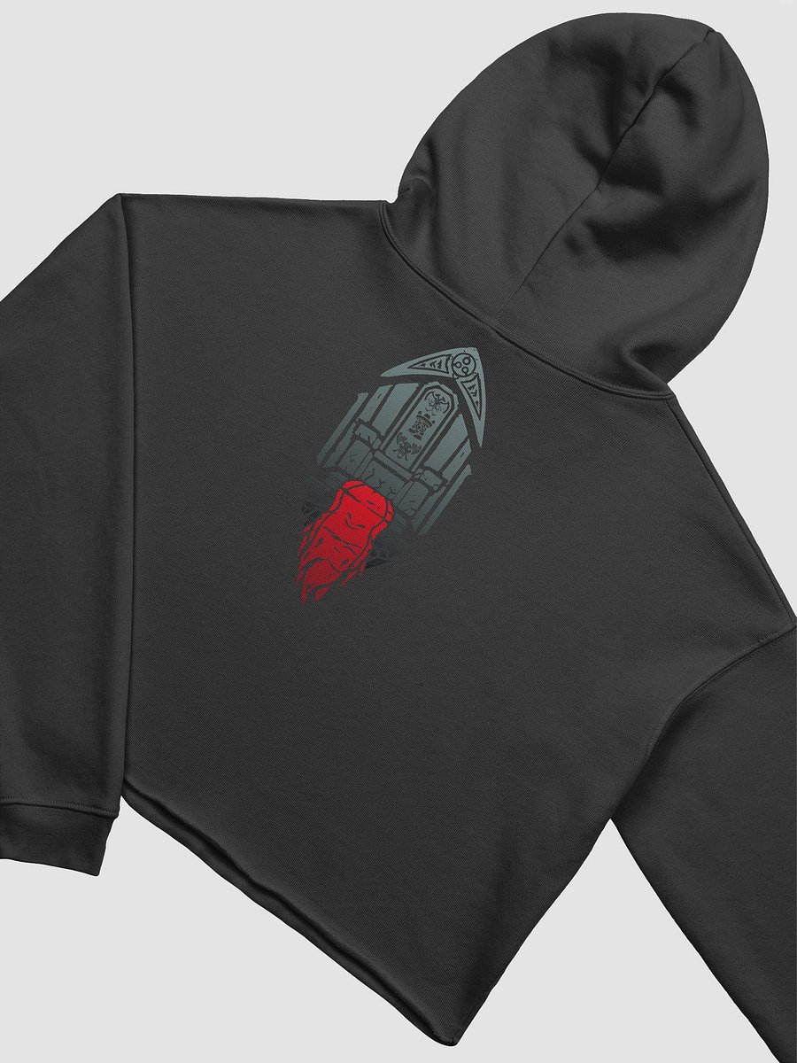 Roll High Dont Die Crop Hoodie product image (10)