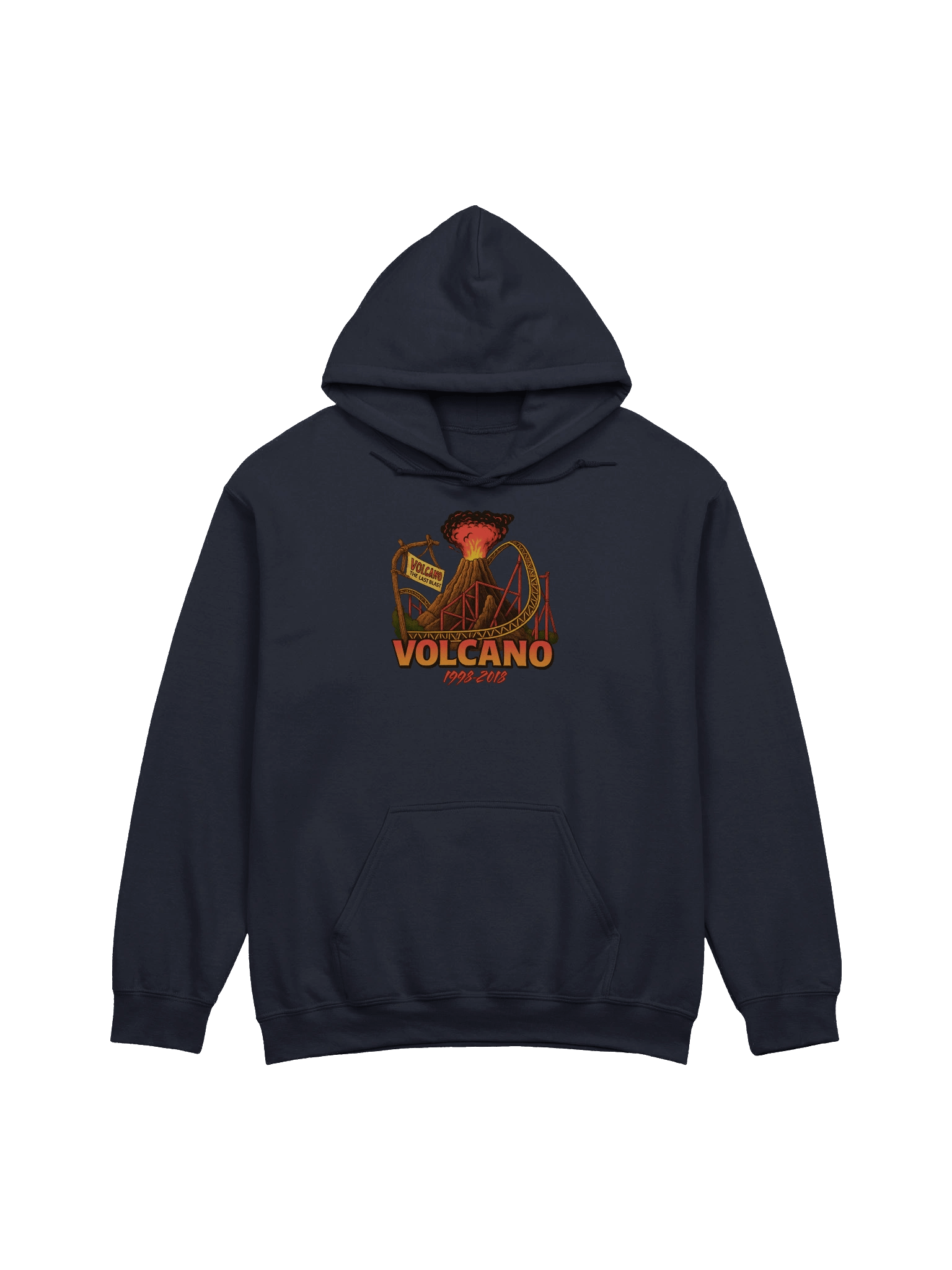 Volcano Blast Unisex Hoodie product image (2)