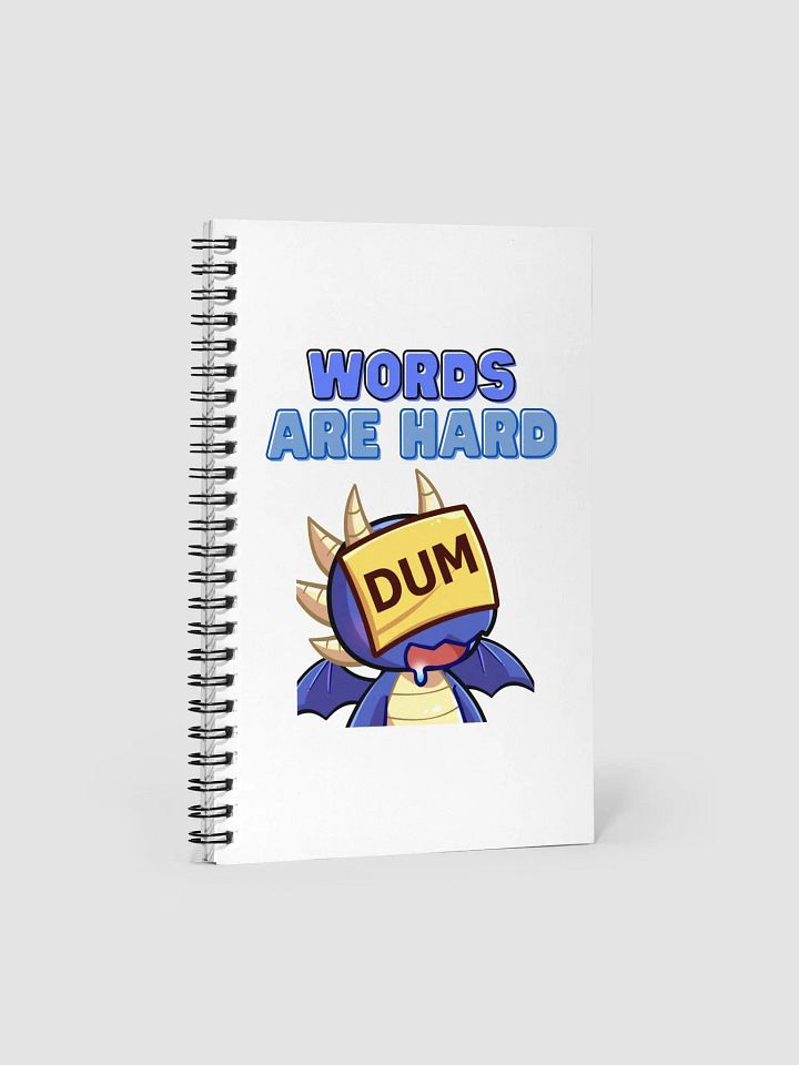 WORDS ARE HARD NOTEBOOK product image (1)