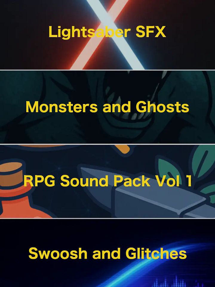 Sound Effects Bundle Vol 1 - 349 Royalty Free Sound Effects product image (1)