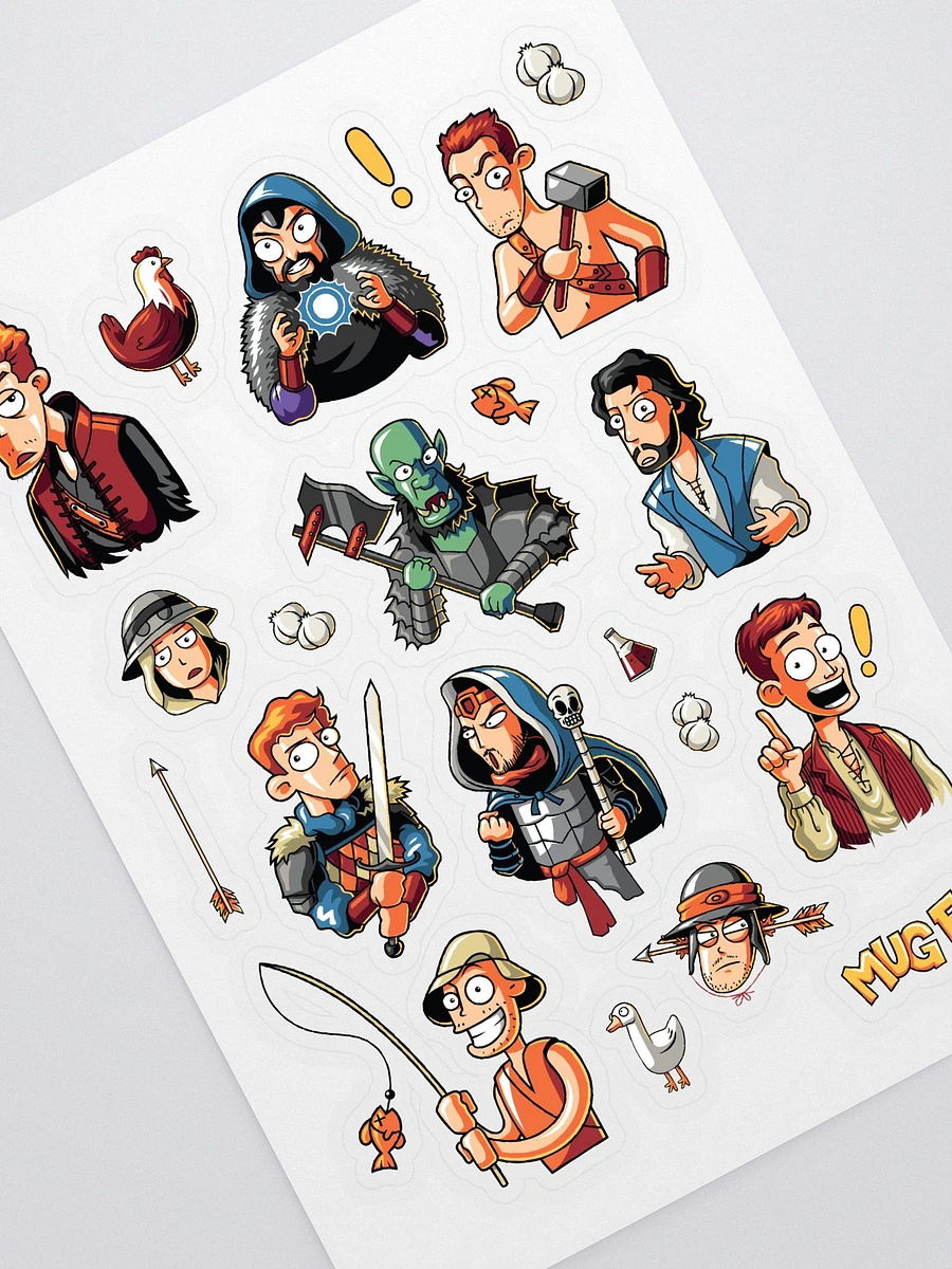 Epic NPC Man Sticker Sheet product image (4)