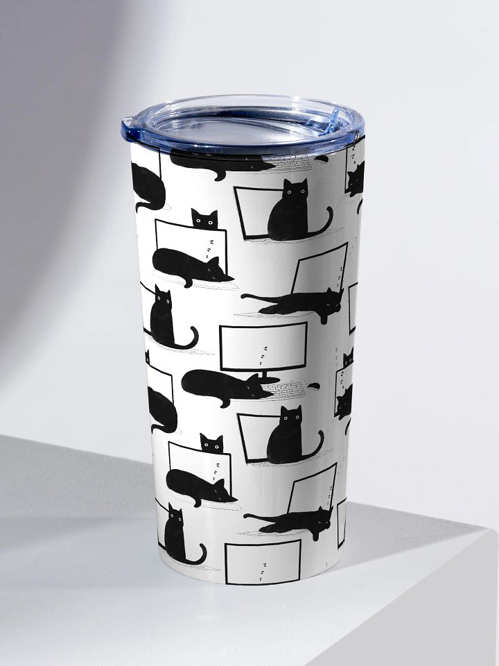 Cats Sleeping on Laptops Tumbler product image (2)