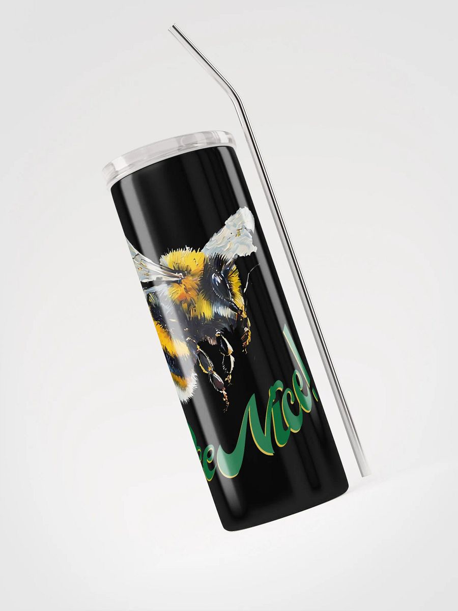 Buzzworthy Bee Nice Stainless Steel Tumbler product image (5)