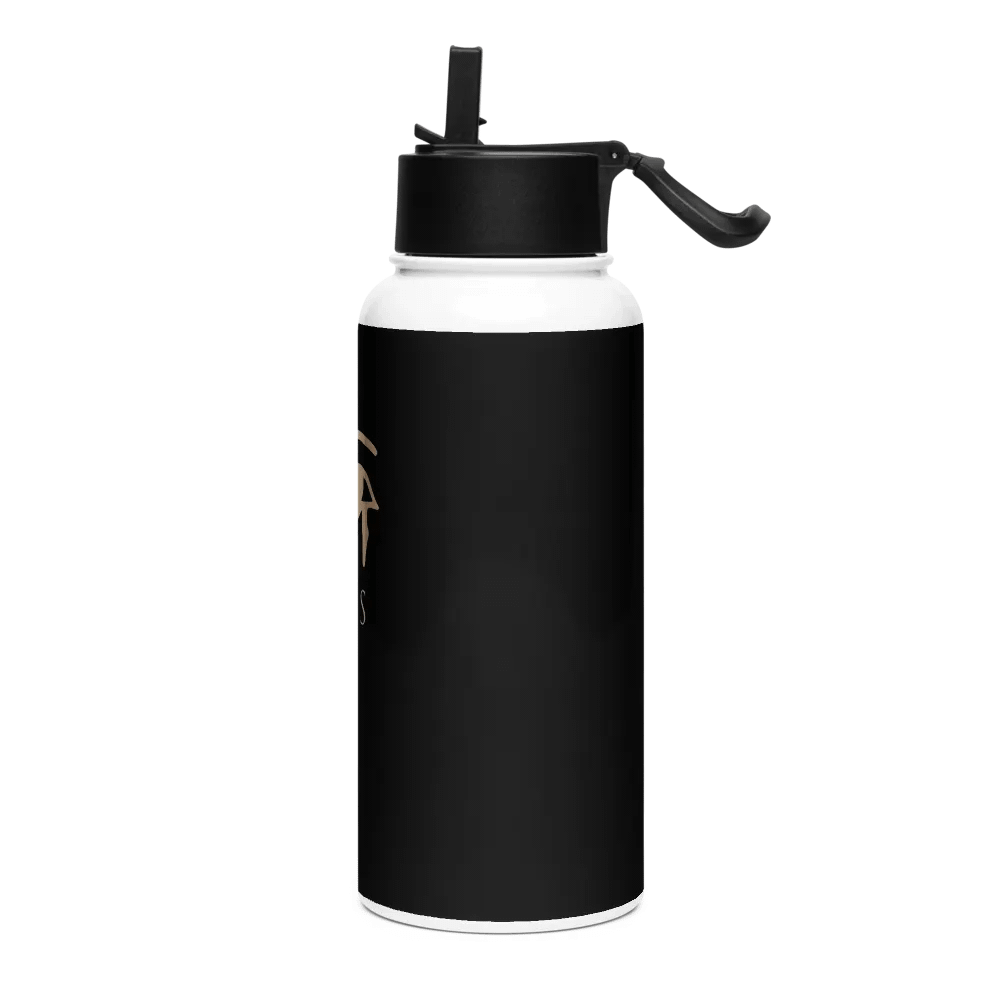 Isis Black Stainless Steel Water Bottle product image (3)