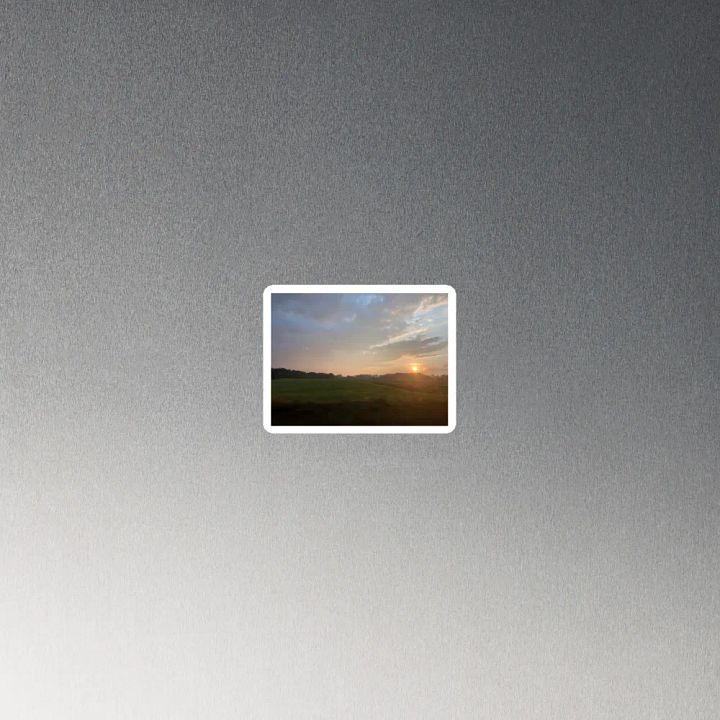 Nature Hazy Evening Die-Cut Magnet product image (2)