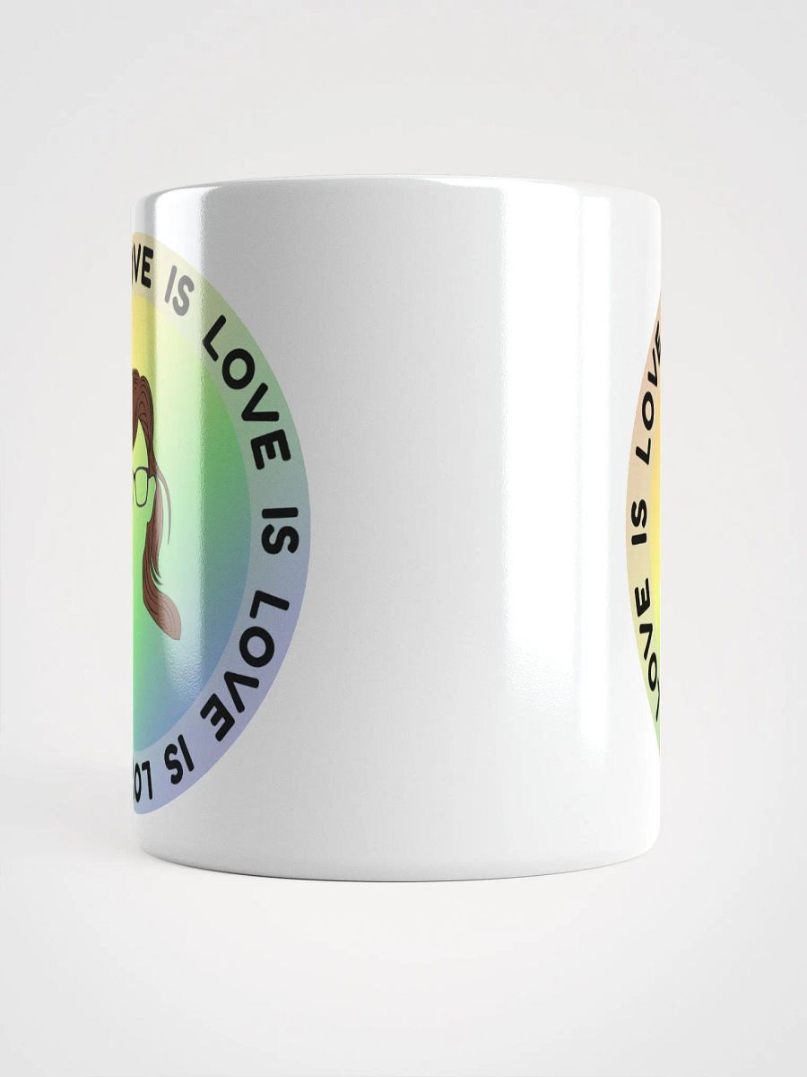 LOVE IS LOVE! White Mug product image (5)