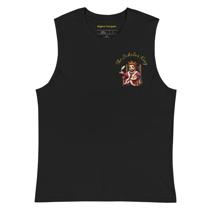The Scholar King Muscle Shirt product image (2)