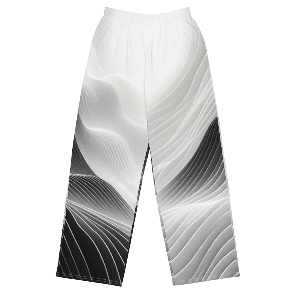 Men's Stream-White-3 Print Pants product image (1)