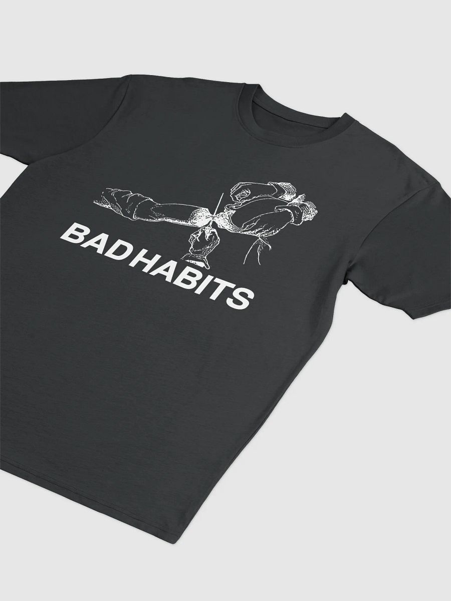BAD HABITS - T-Shirt black product image (3)