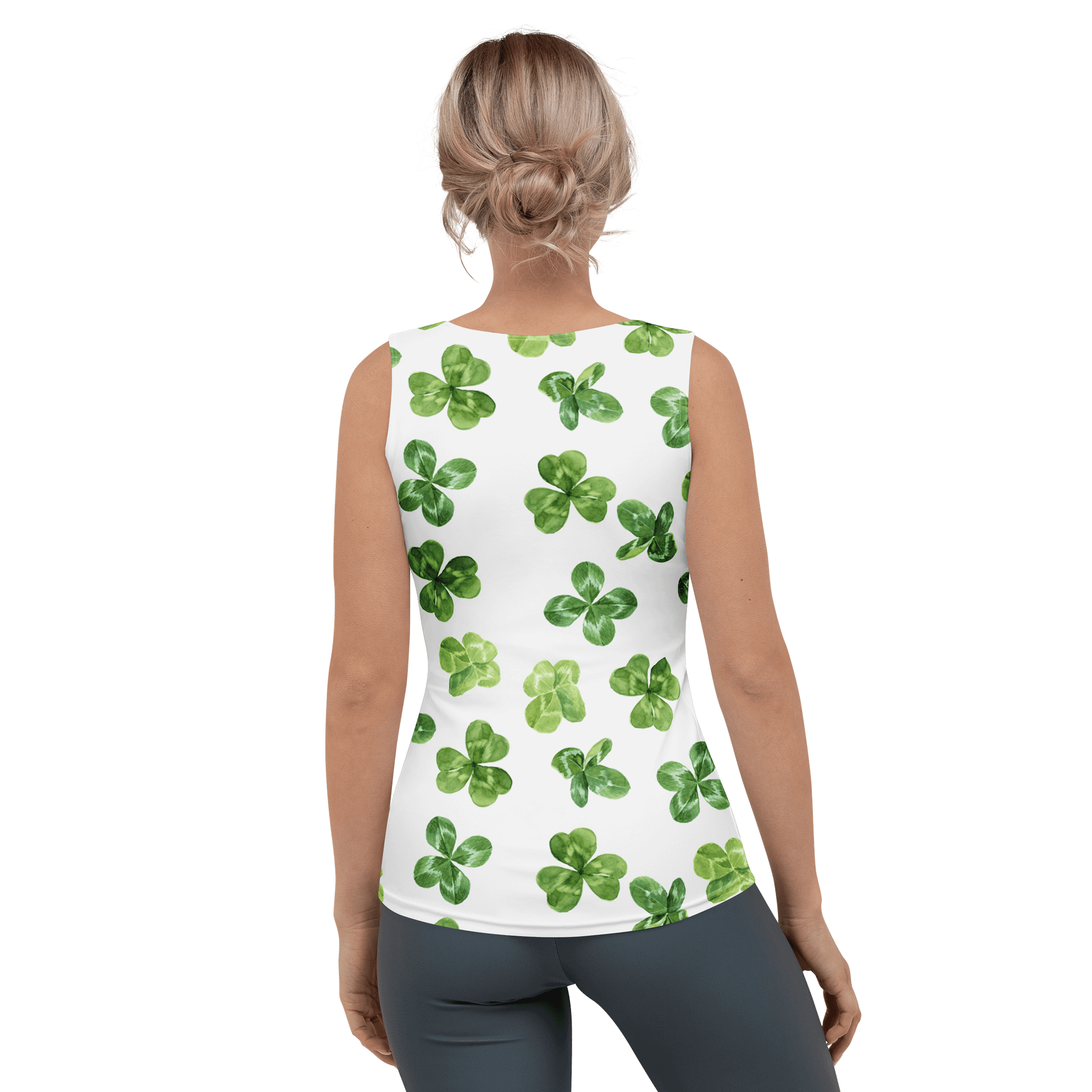 Barry Grady 'Lucky Clover' All-Over Print Tank Top product image (2)