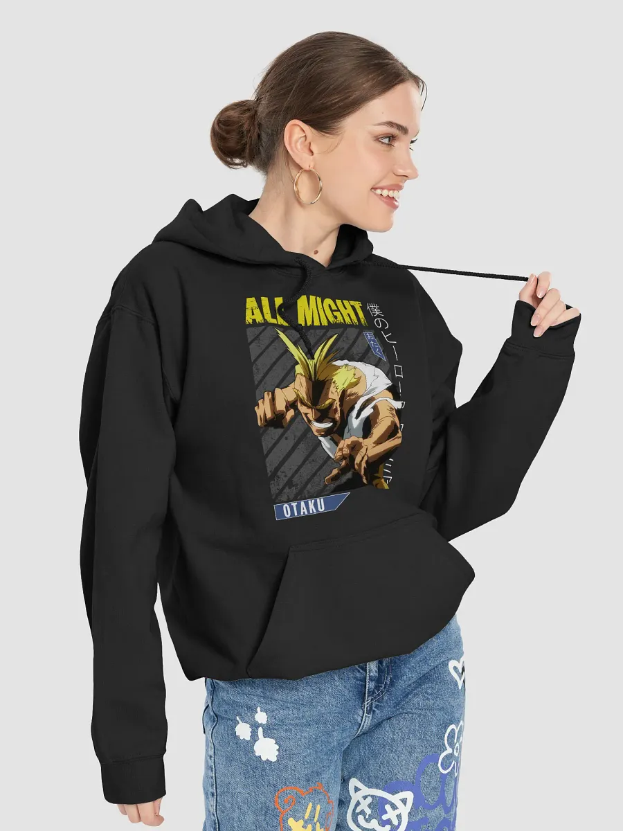 My Hero Academia All Might Plus Ultra Sweatshirt – Gildan Midweight product image (4)