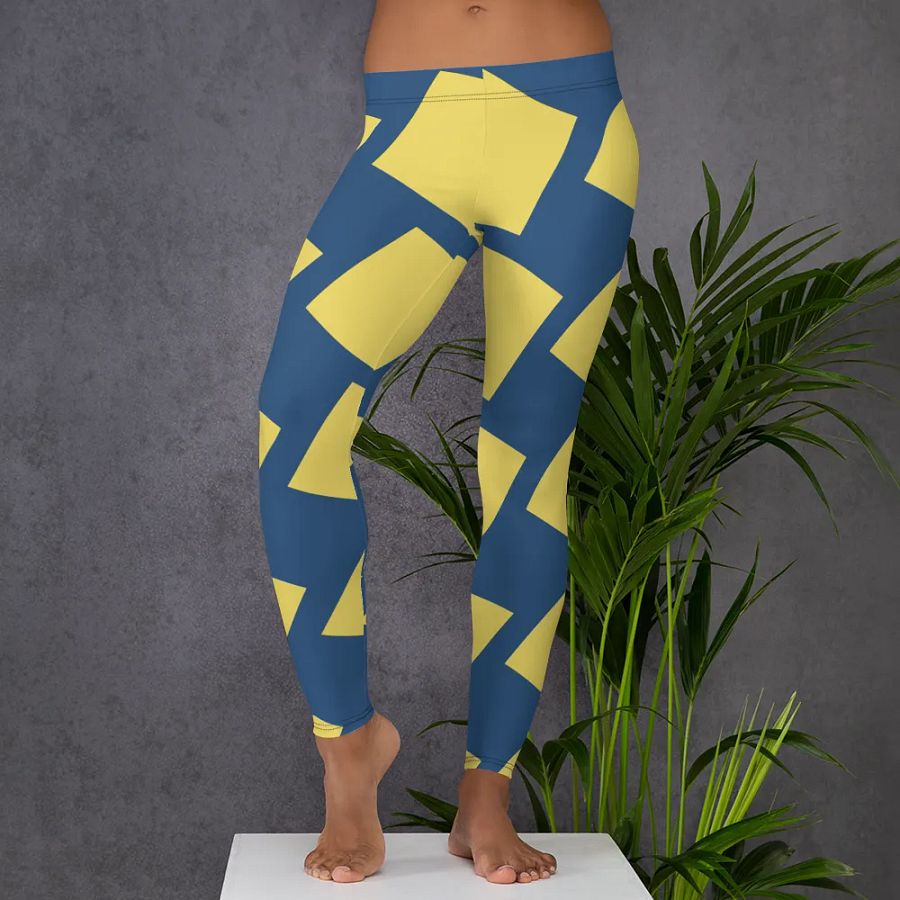 Chic Grid All-Over Leggings product image (5)