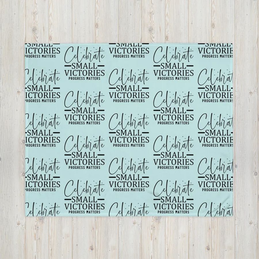 Celebrate Small Victories Blanket product image (6)
