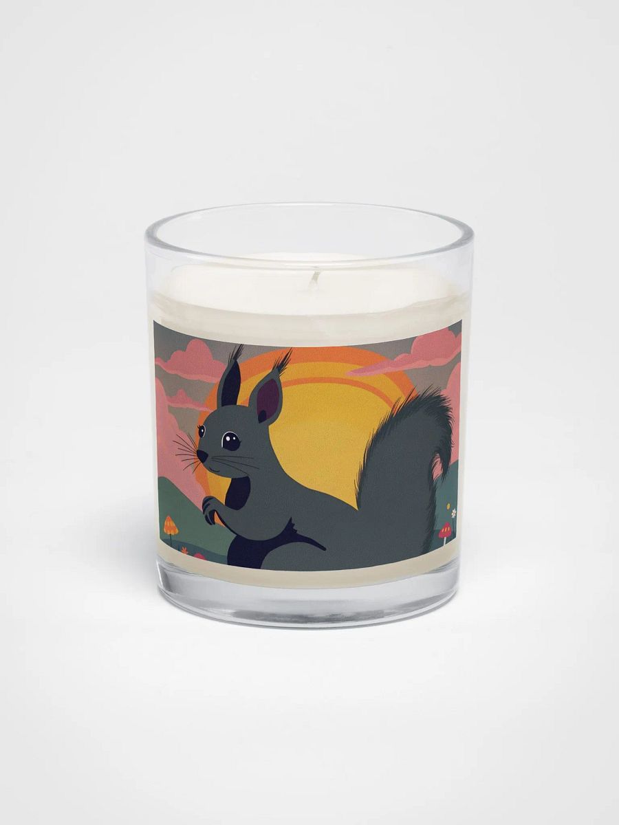 Sunset Squirrel Soy Wax Candle product image (1)