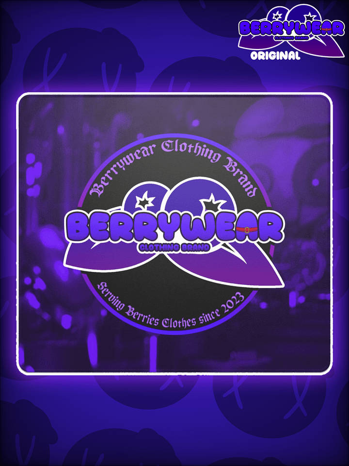 Berrywear Logo - Gaming Mouse Pad product image (1)