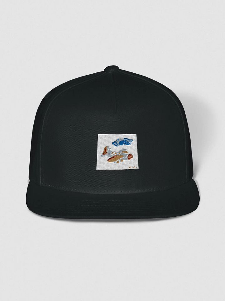 Kid Airplane (Yupoong Flat Snapback Cap) product image (2)