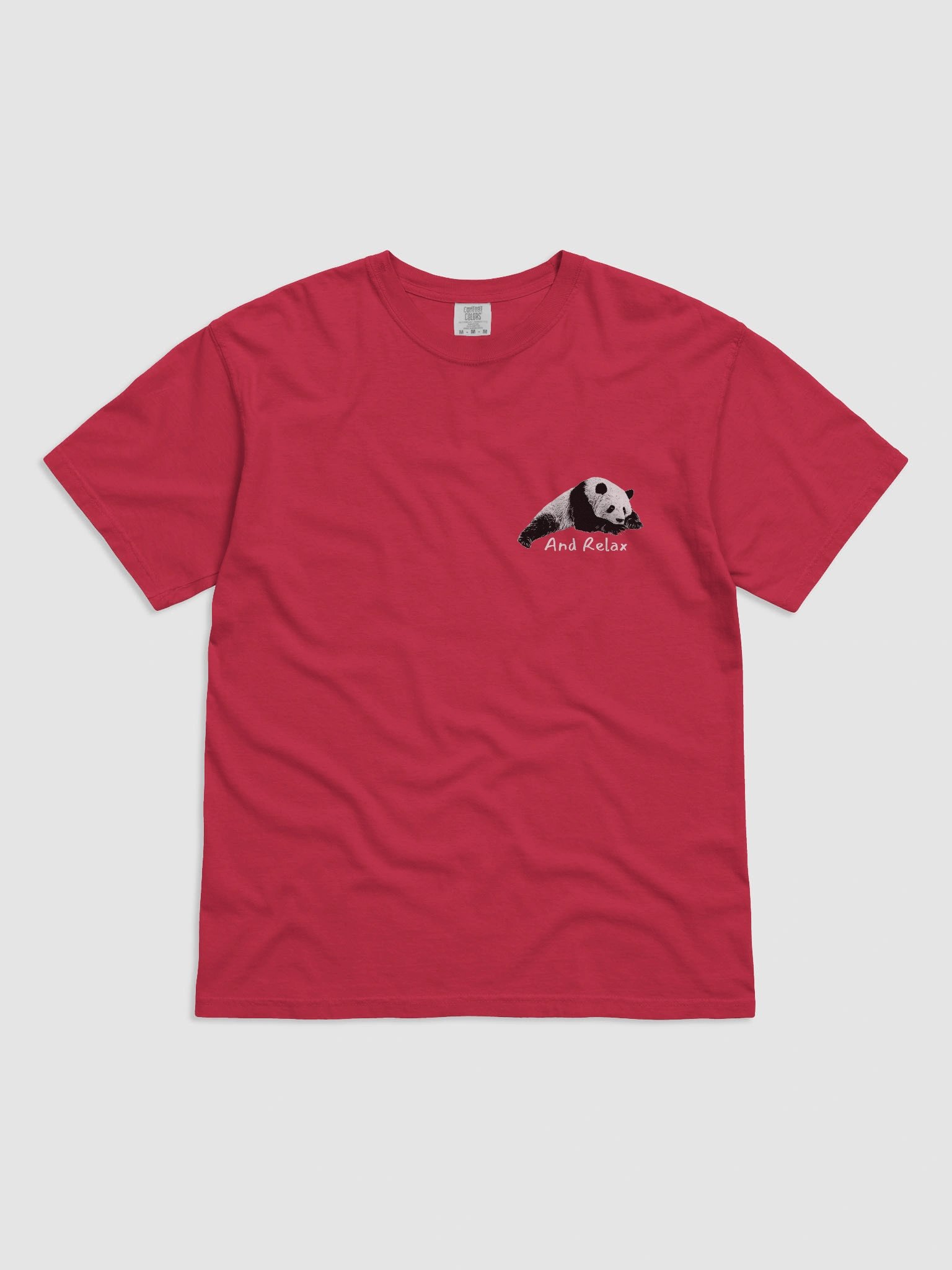 And Relax – Chilled Panda Nature Tee - Small image design product image (2)