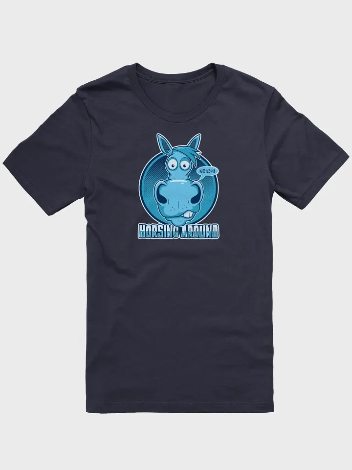 Funny Retro Horse Lover T-Shirt – Horsing Around Tee product image (1)