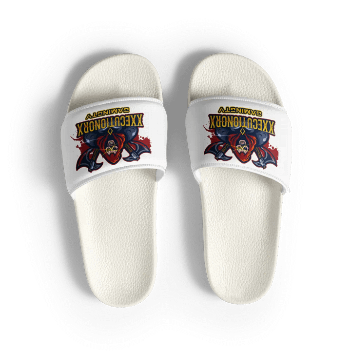 Gamer's Skull Logo Slides product image (1)