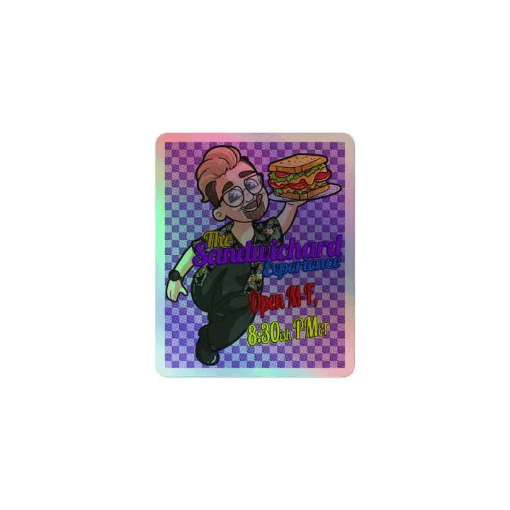 NG+ Sticker - Holographic product image (1)