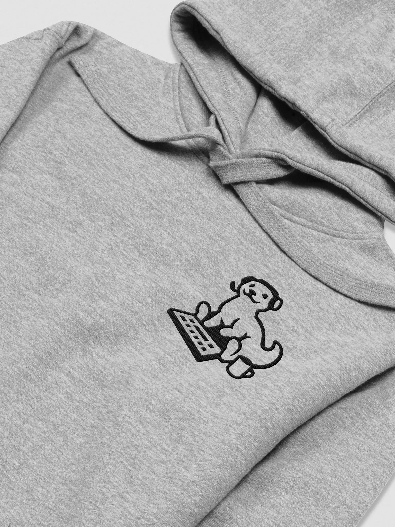 OP- Otter-Powered Hoodie - Dark Embroidery product image (1)