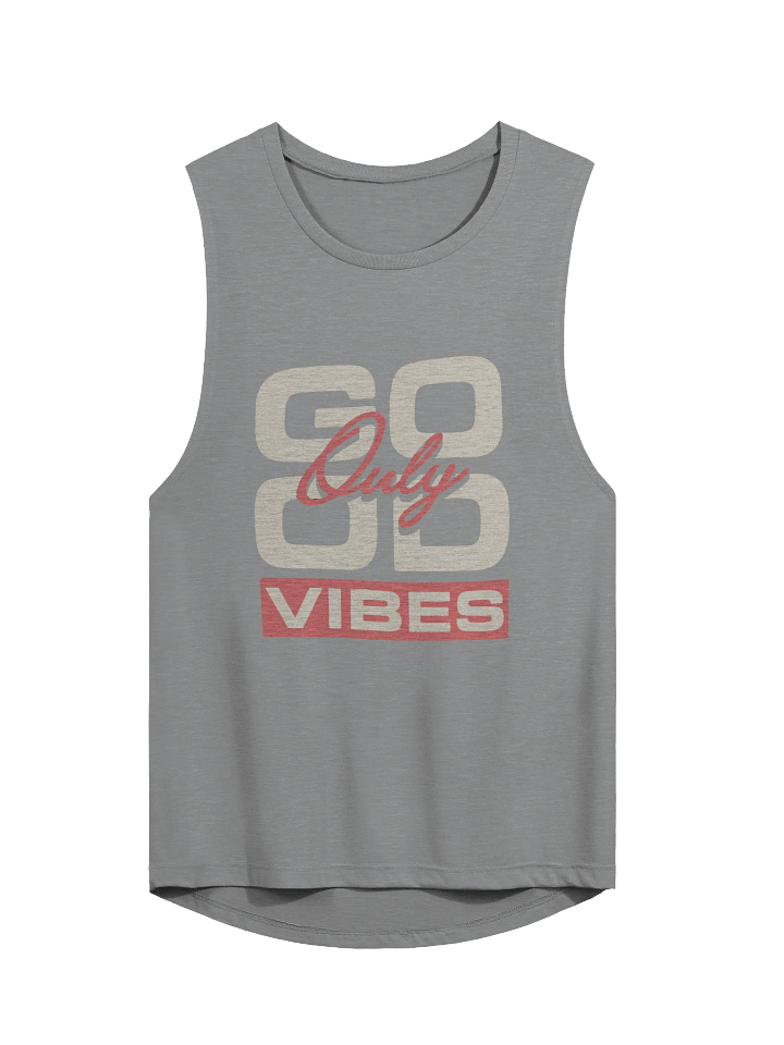 Good Vibes Only Stylized Muscle Tank product image (1)