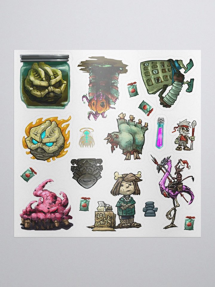 Netsketches, art prompt sticker sheet 01 product image (1)