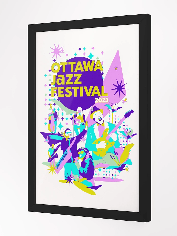Ottawa Jazz Festival 2023 Framed Logo Art Print product image (2)