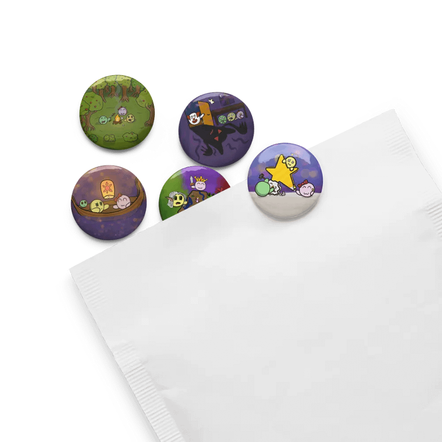 Dango Random Set - Pin Buttons product image (4)