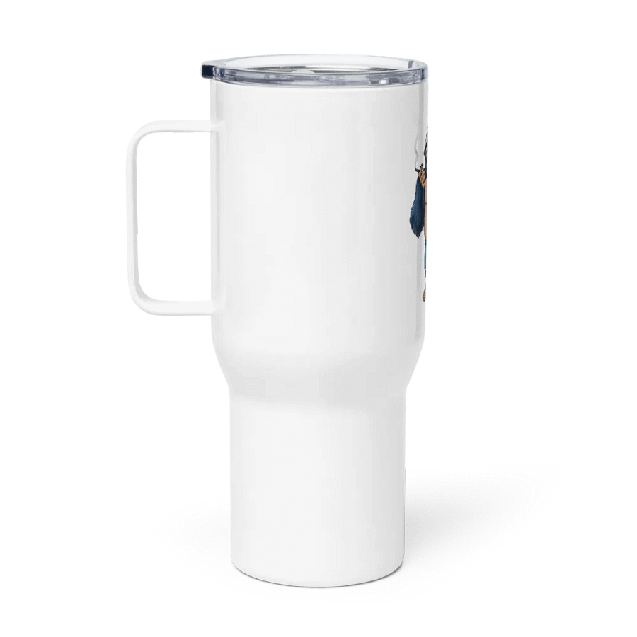 Blue Gorilla Travel Mug with a Handle product image (2)