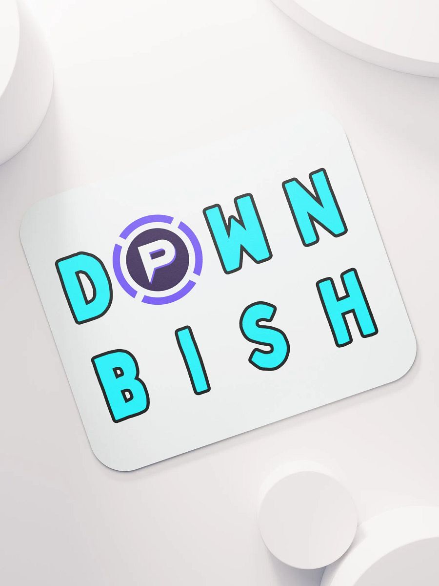 Down Bish regular mouse pad product image (7)