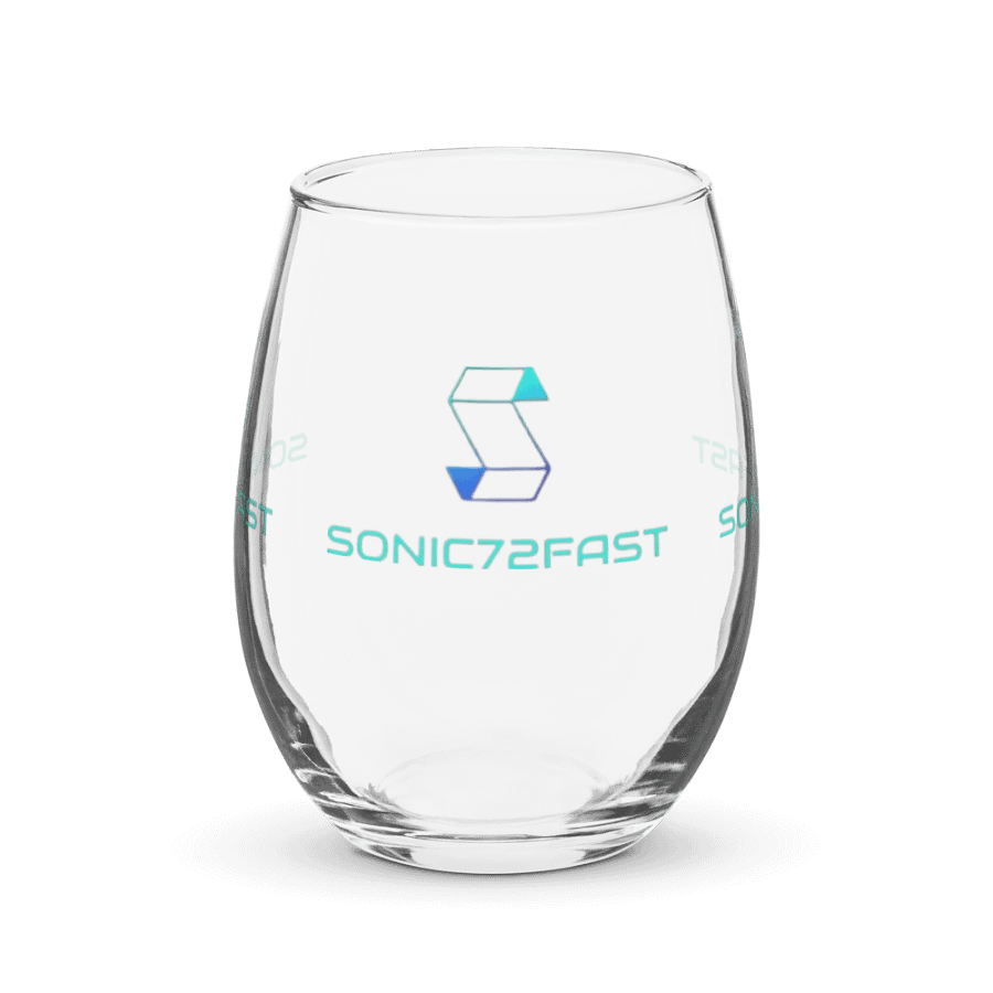 Sonic72fast Wine Glass product image (1)