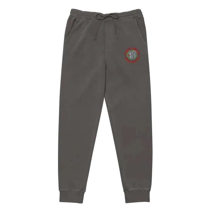 Pooky Loves Me More than you embroidered ultra premium joggers product image (2)
