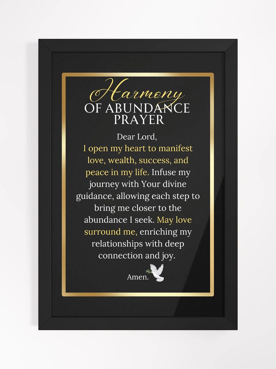 Harmony of Abundance Prayer product image (1)