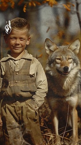 Best Friend's forever. Get this on so much with the link in my profile.

#kid #boy #wolf #wolves #dog #pet #animal #wild #for...