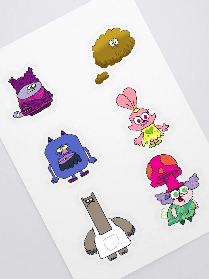 Chowder sticker sheet product image (1)