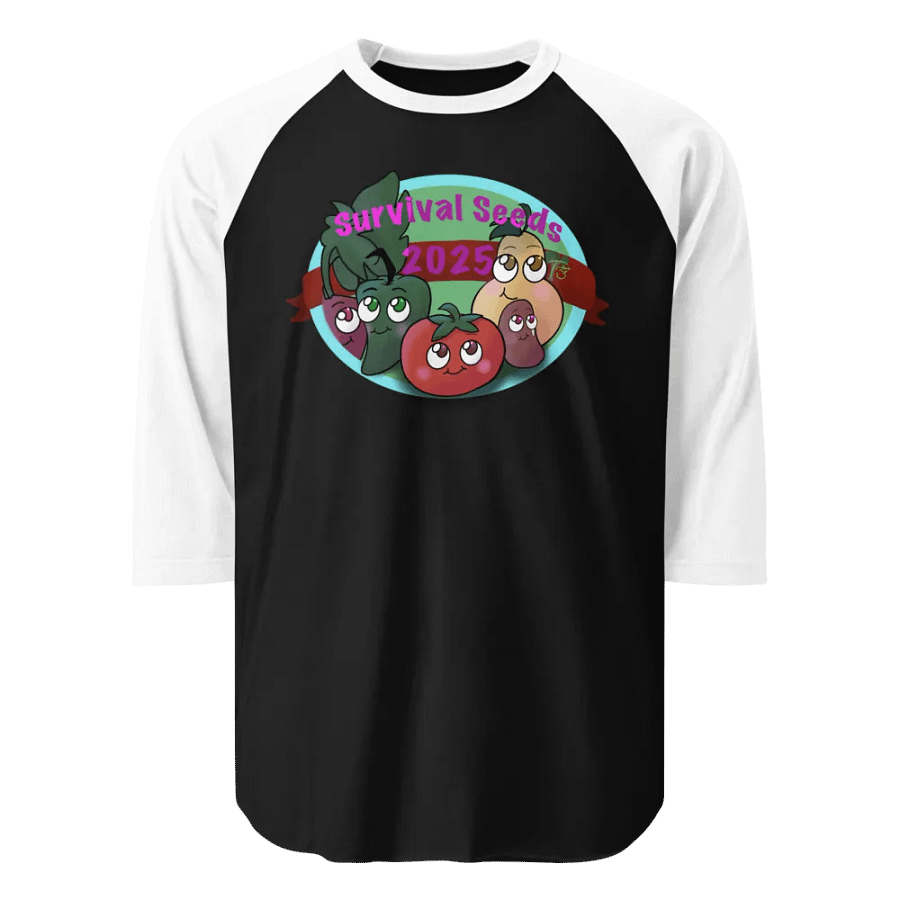 Survival Seeds 2025 Raglan Tee product image (1)