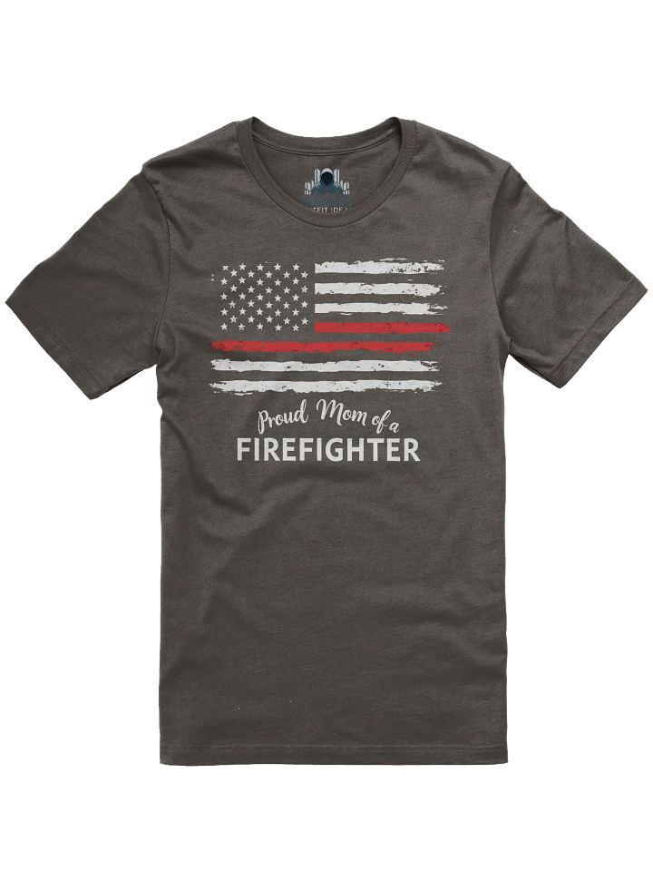 USA Mom Of Firefighter Comfort T-Shirt product image (1)