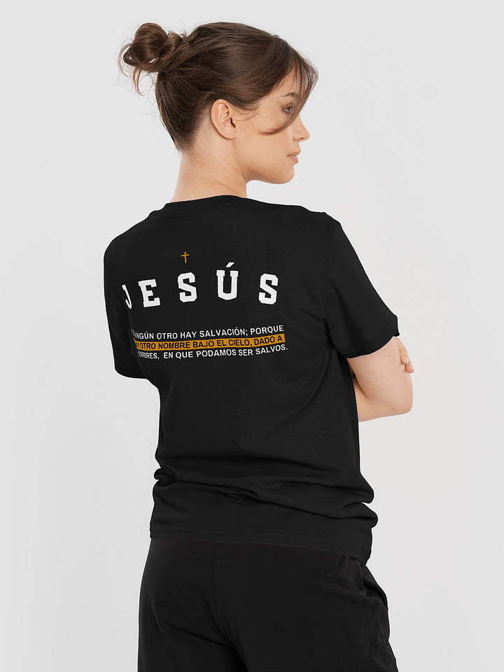 Camiseta Unisex Manga Corta | Y en ningún otro hay salvación product image (2)