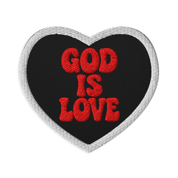 Divine Love Embroidered Patch product image (1)