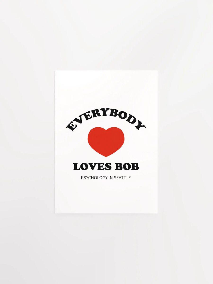 Everybody Loves Bob - Poster product image (2)