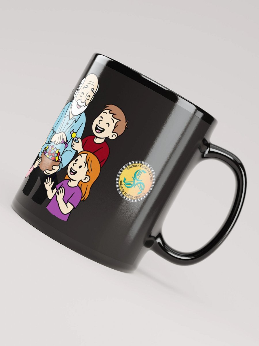 Spoiling Grandkids is my Cardio (Male) Glossy Black Mug product image (4)